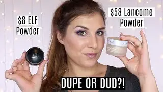 Dupe or Dud? Lancome Absolue Setting Powder vs ELF| Bailey B.
