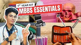 MBBS 1st Year Essentials 🩺🥼 | Books, Kit, Bones Full Guide 📕 