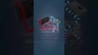 Весь путь антифриза &mdash; на твоих глазах | Виртуальный механизм #tech #technical #automobile