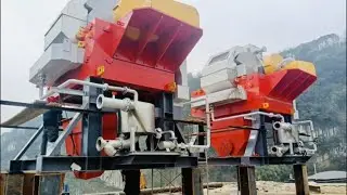 High gradient vertical ring magnetic separator#guote #machine #manufacturing #quartz