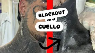 Me hice BLACKOUT en el CUELLO (dolor, experiencia...) | Primera sesión