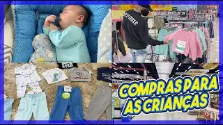 DIA DE COMPRAS PARA OS BABYS , Roupas muito baratas + Revelações no final do vídeo .