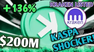 Kaspa $100M Breakout: Kraken Listing Changes EVERYTHING | KASPA CRYPTO NEWS | KASPA PRICE PREDICTION