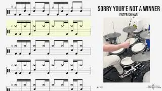 How to Play 🥁 - Sorry Your'e Not A Winner - Enter Shikari