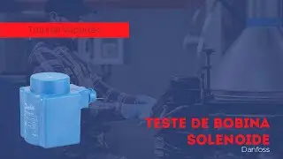 Como testar uma bobina solenoide Danfoss?