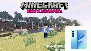 Playing Minecraft On Klash Graphics (Infinix HOT 60 Pro)