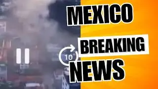 Breaking news: Chaos erupts in the streets of Mexico.   / #breakingnews #breaking #mexico