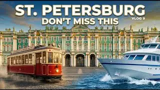 3 Million Artworks & 1 Vintage Tram: My St. Petersburg Adventure! Russia Vlog