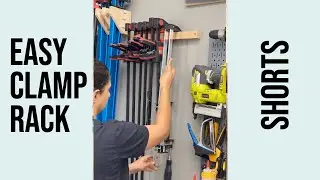 The Easiest Clamp Organizer EVER! #shorts