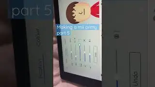 Making a mii army part 5 #mii #miis