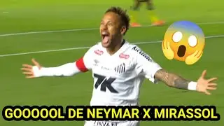 OLHA O GOL DE NEYMAR CONTRA O MIRASSOL AGORA😱