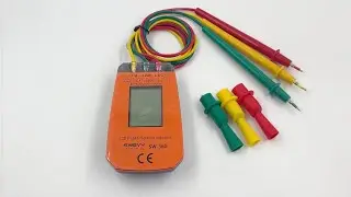 SW-360 LCD 3 Phase rotation indicator for mine construction power cord and PDUs