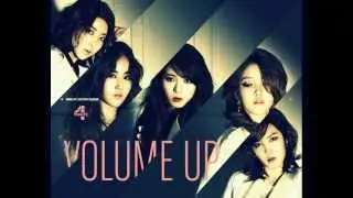 4MINUTE VOLUME UP [AUDIO HD]