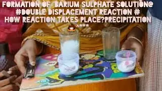 formation of barium sulphate @ chemistry activity#precipitate#@smart science universe