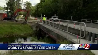 Gee Creek stabilization begins, citywide creek clean up in the pipeline