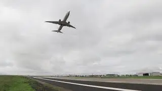 Vp-46 P-8A Poseidon Takes Off at NAS Sigonella