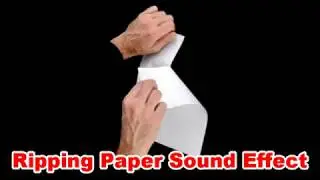Ripping Paper Sounds Rip Noises | Film & Sound Effects