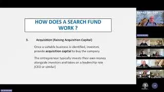Transeo Academy Search Funds 15/05/25