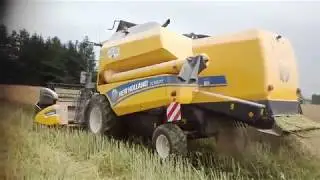 Żniwa Rzepakowe 2018 Ze smerfami /Małopolska/z AgroStachu