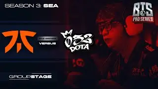 Fnatic vs 032 Dota Game 2 (BO2) | BTS Pro Series: SEA