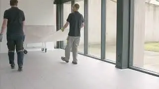 Step by Step Guide on how to Install Cushion Vinyl Mkeka Flooring