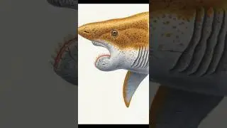 Helicoptrion: The Shark With A Buzz Saw For Jaws #shark #sharks #ancient #prehistoric #fossil #fyp