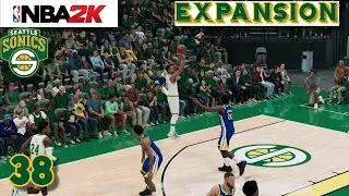 Christmas Eve Conference Finals Rematch! Skyy Clark Injury! |NBA 2K22 Realistic Expansion Ep 38|
