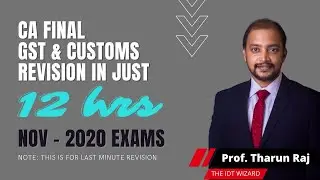 CA Final IDT - Rocket Revision - Nov 2020 Exams