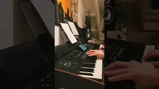 So Far Away by Dire Straits - Keyboard cover on Korg PA5X.