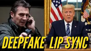 Deepfake with Lip Sync using wav2lip Python Project (Demo)