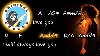 Whitney Houston - I Will Always Love You - Chords & Lyrics