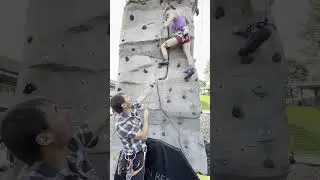 Climbing Gym Auto Belay Rescue  #climbinggym
