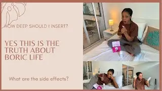 How to properly insert the boric life suppository for effective results | side effects