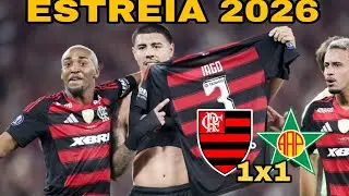 FLAMENGO 1X1 PORTUGUESA RJ/ ESTREIA DO CARIOCA, TEMPORADA 2026