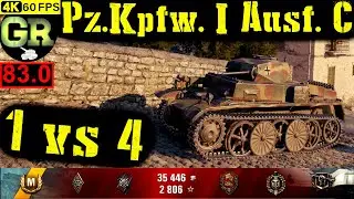 83_World of Tanks Pz.Kpfw. I Ausf. C WoT Replay - 11 Kills 1.3K DMG(Patch 1.5.0)