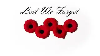 Lest We Forget 2020