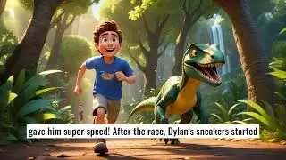 Step into Dylan's magical sneakers and explore history&rsquo;s coolest secrets! 🏰🦕 #AdventureAwaits