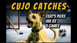NHL Picks for January 22 | Sabres vs Canadiens, Golden Knights vs Bruins & More | #cujocatches