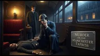 Sherlock Holmes & Murder on the Manchester Express | A Cozy Train Mystery