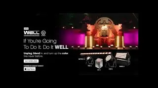 Turn Up the COLOR! Meet the WELL Family Wireless Event LED Luminaires | CHAUVET Professional