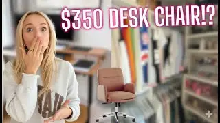 Office + Closet Revamp | My Workspace Makeover ft. Branch Softside Chair