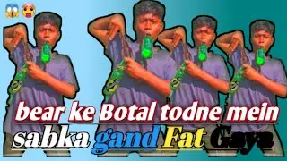 HOW To Break🧠 Glass Bottle From Finger Only-100% Real 😱😱 #DSSFK EXPERIMENT TV