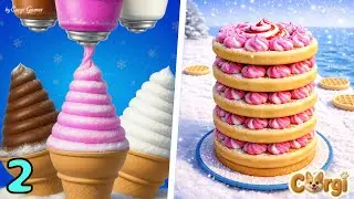 Pancake Rush 🆚 Ice Cream Inc - All Levels Satisfying Walkthrough Gameplay | PART 2️⃣