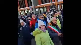 VALSUSA, LA FIACCOLA OLIMPICA DI MILANO CORTINA A SESTRIERE