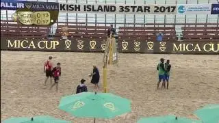 BEACHVOLLEY 2017- J&uacute;lio/Cherif vs Tichy/Weiss-Kish Island 3 Star-Beach Volleyball World Tour