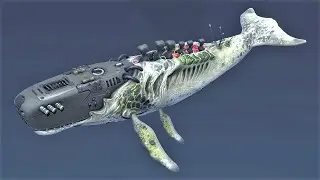 Biomechanical Whale Animated