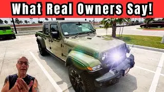 Вот что говорят владельцы Jeep Gladiator о грузовике