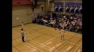 Shaw 430U.3 Badminton Final at Nelson BC Winter Games | February 26, 1989