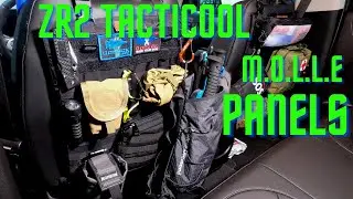 Панели сидений Colorado ZR2 Tacticool MOLLE для моего Adventuremobile/аварийного автомобиля