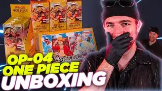 BRAQUAGE sur L'OUVERTURE des CARTES ONE PIECE OP-04